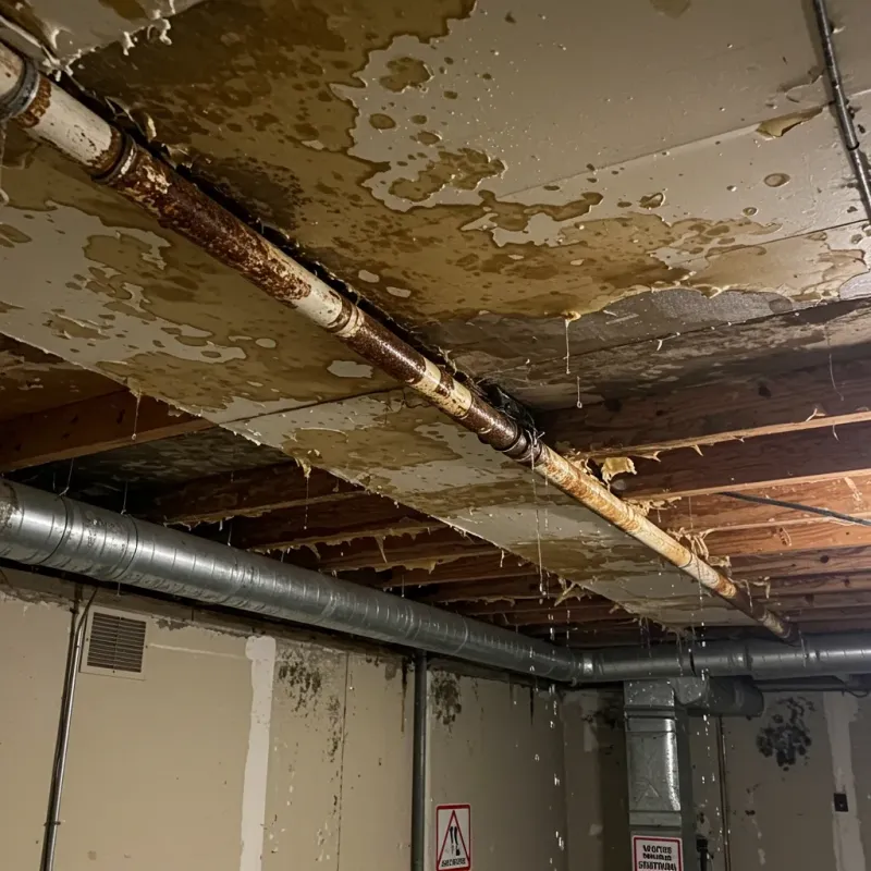 Ceiling Water Damage Repair in George, IA