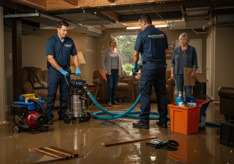 Basement Water Extraction and Removal Techniques process in George, IA